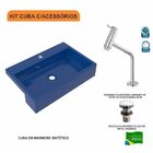 Kit Cuba Xrt55 Torneira Pratika 1060 Metal E Válvula Click 1