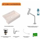 Kit Cuba Xrt55 Torneira Pratika 1060 Metal E Válvula Click 1
