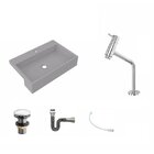 Kit Cuba Xrt55 Torneira Pratika 1060 Metal E Válvula Click 1