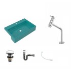 Kit Cuba Xrt55 Torneira Pratika 1060 Metal E Válvula Click 1