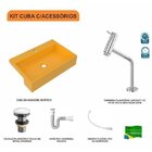 Kit Cuba Xrt55 Torneira Pratika 1060 Metal E Válvula Click 1