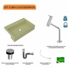 Kit Cuba Xrt55 Torneira Pratika 1060 Metal E Válvula Click 1