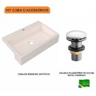 Kit Cuba Xrt55 Válvula Click 1 Polegadas G Compace Bege