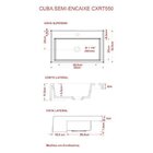 Kit Cuba Xrt55 Válvula Click 1 Polegadas G Compace Branco