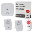 Kit Cuidador Eletronico Idoso - Botao SOS Alarme Emergencia C