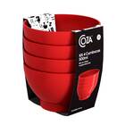 Kit Cumbuca 4 Peças 500ml Vermelho Cozy Coza