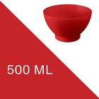 Kit Cumbuca 4 Peças 500ml Vermelho Cozy Coza