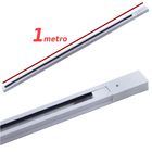 Kit De 1 Trilho Eletrificado 1m + 3 Spots Led 12w Branco Luz