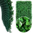 Kit De 24 Quadros De Buxinho Artificial Para Jardim De Invern