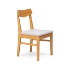 Kit De 2 Cadeiras De Jantar Club Em Madeira Maciça Amêndoa