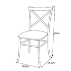 Kit De 2 Cadeiras De Jantar New Katrina Cairo Floral Bromelia