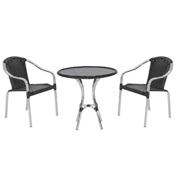 Kit De 2 Cadeiras Toquio 1 Mesa Alta Toquio Para Área Externa