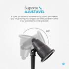 Kit De 2 Espetos De Jardim Led Branco Quente 7w Cob St2878