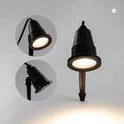 Kit De 2 Espetos De Jardim Led Branco Quente 7w Cob St2878