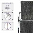 Kit De 2 Espreguiçadeira Em Aluminio E Fibra Ipanema Com 2 Me