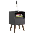 Kit De 2 Gaveteiros Moreal Preto Onix