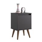 Kit De 2 Gaveteiros Morteza Preto Onix