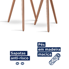 Kit De 2 Mesas Decorativas Malaga Off White Champanhe Salaone