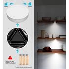 Kit De 3 Lâmpadas Led Com Superfície Colante E De Acionamento