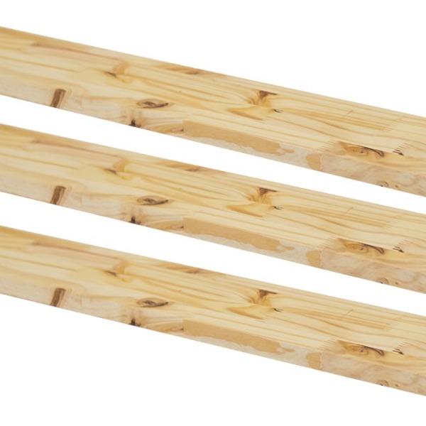 Kit De 3 Prateleira Madeira Pinus 60x10 Slim Reta