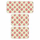 Kit De 3 Tapetes Para Cozinha Emborrachados Bule