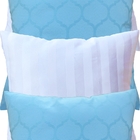 Kit De 4 Almofadas Jacquard 45x45 Enchimento Silicone