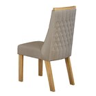 Kit De 4 Cadeiras Para Sala De Jantar Luna Cinamomo/bege