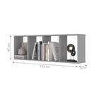 Kit De 4 Nichos Virgina Cinza