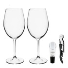 Kit De 4 Peças Para Vinho Cristal Bohemia - Fullfit