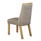 Kit De 6 Cadeiras Para Sala De Jantar Luna Cinamomo/areia