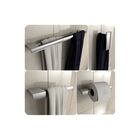 Kit De Acessórios De Banheiro Cromado Master Duplo 4 Peças