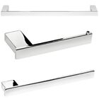 Kit De Acessórios Para Banheiro 3 Peças Cromado Un.master