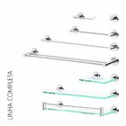 Kit De Acessórios Para Banheiro 4 Peças Alto Brilho Atenas