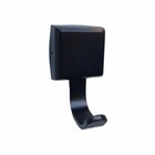 Kit De Acessórios Para Banheiro 4 Peças Preto Linha Luxo