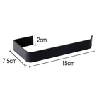 Kit De Acessórios Para Banheiro 4 Peças Stander Preto