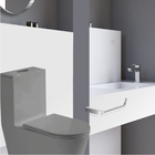 Kit De Acessórios Para Banheiro 5 Peças Metal Alto Brilho Tro