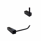 Kit De Acessórios Para Banheiro 5 Peças Preto Duplo Prátika 8