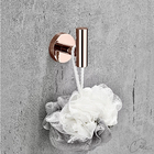 Kit De Acessórios Para Banheiro 5 Peças Rose Gold Tubular Aço