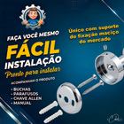Kit De Acessórios Para Banheiro 5 Peças Tubular Aço Inox Dour