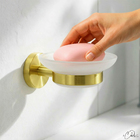 Kit De Acessórios Para Banheiro 5 Peças Tubular Aço Inox Dour