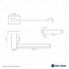Kit De Acessórios Para Banheiro (mondrian Cromado)