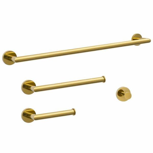 Kit De Acessórios Para Banheiro (monet Dourado)