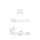 Kit De Acessórios Para Banheiro (tarsila Rosé Gold)