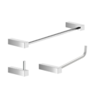 Kit de Acessórios Para Banheiro Alto Brilho 3 Peças 2030tr Gr