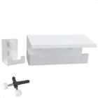 Kit De Acessórios Para Banheiro Branco 6 Peças Elg