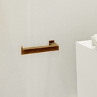 Kit De Acessórios Para Banheiro Com 4 Peças Em Aço Inox Doura