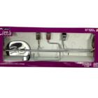 Kit De Acessórios Para Banheiro Com 5 Peças Steel Design