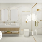 Kit De Acessórios Para Banheiro Com 6 Peças Em Aço Inox Doura