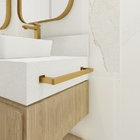 Kit De Acessórios Para Banheiro Com 6 Peças Em Aço Inox Doura