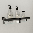 Kit De Acessórios Para Banheiro Com 7 Peças Em Aço Inox Black